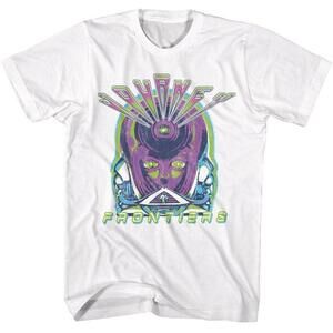 Journey Frontiers Neon White T Shirt